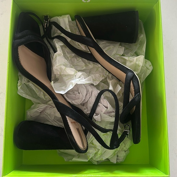 Sam Edelman black block heel - Picture 1 of 4